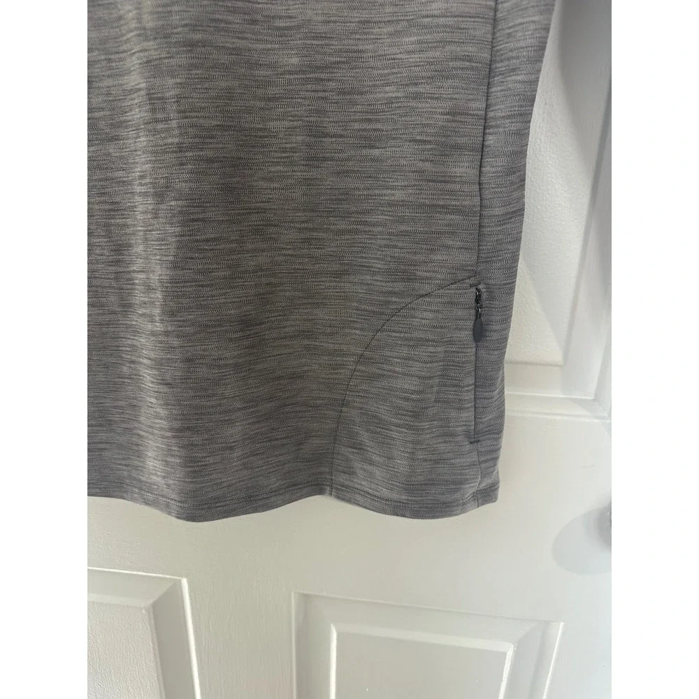Under Armour HeatGear Gray Quarter‎ Zip Pullover Long Sleeve Top Women's SM - Picture 9 of 9